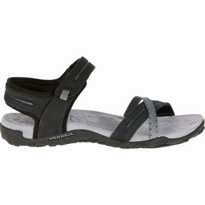 Merrell Terran Cross II Sandaler Dam Svarta (SE687925)
